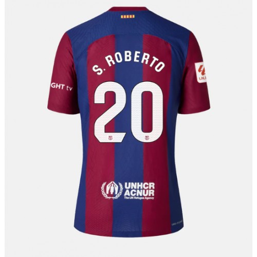 Echipament fotbal Barcelona Sergi Roberto #20 Tricou Acasa 2023-24 pentru femei maneca scurta